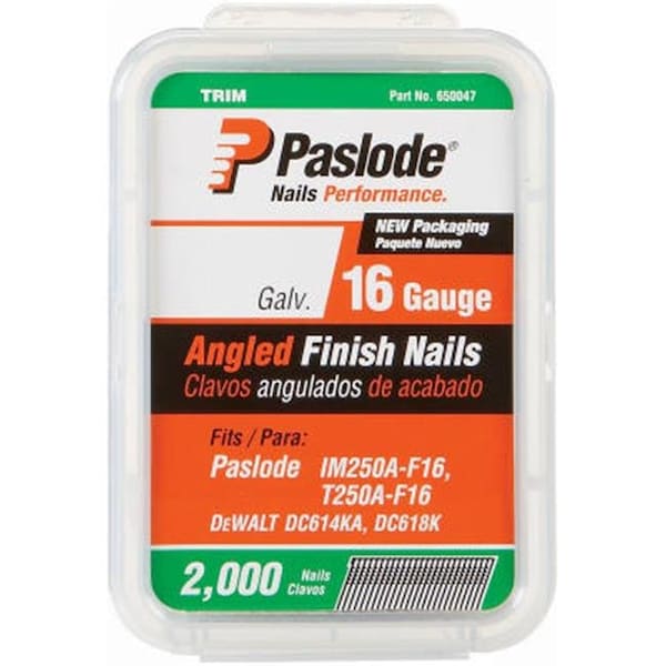 Paslode 650231 1.5 in. Angle Finish Nail; 16 Gauge